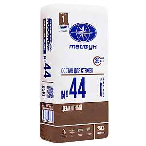 Состав для стяжек Тайфун Мастер №44 цементный 25 кг
