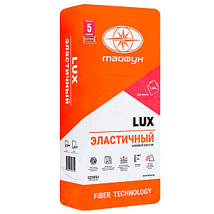 Клей эластичный Тайфун Lux 25 кг