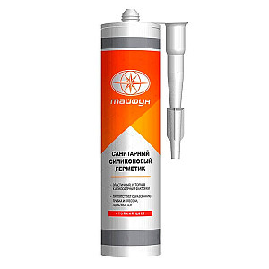 Герметик силиконовый Тайфун 118 жасминовый 280 мл