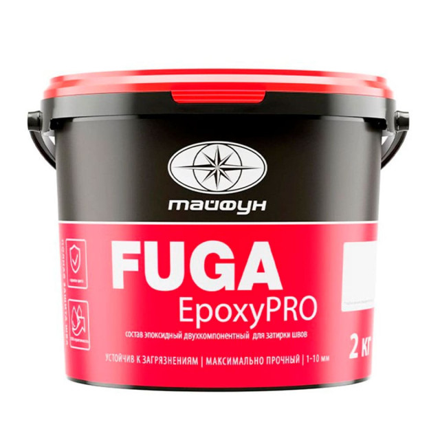 Фуга эпоксидная Тайфун EpoxyPro 202 пепельный 2 кг Фуга эпоксидная Тайфун EpoxyPro 202 пепельный 2 кг