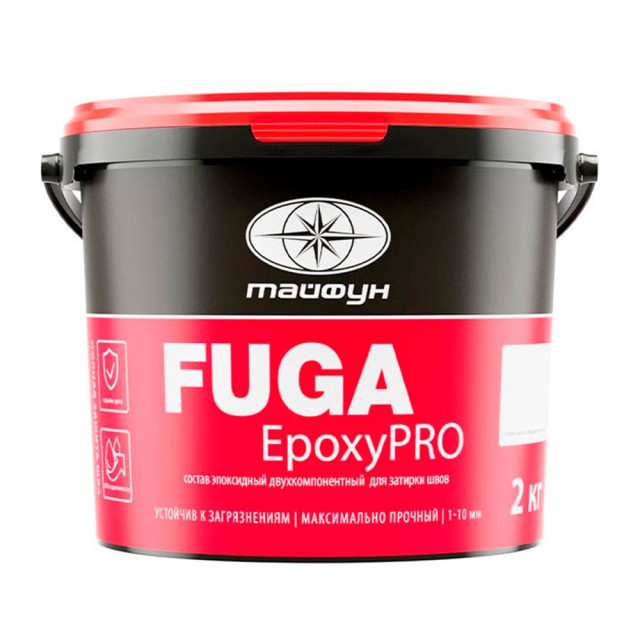 Фуга эпоксидная Тайфун EpoxyPRO графит 2 кг Фуга эпоксидная Тайфун EpoxyPRO графит 2 кг