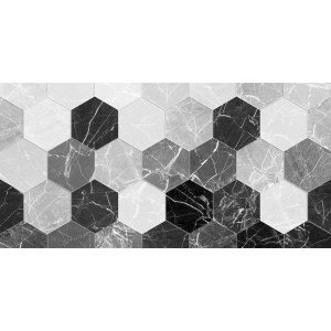 Плитка Beryoza Ceramica Дайкири 1 декор глазурованная 600*300*9 мм микс