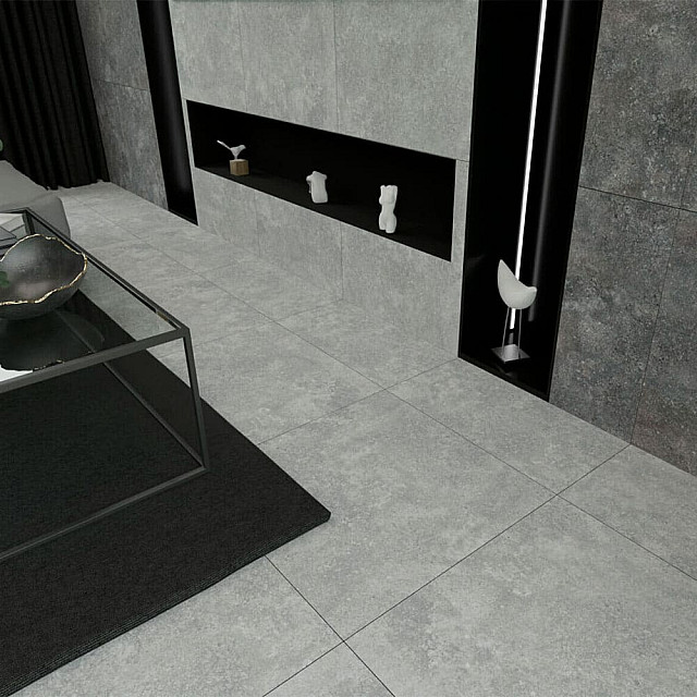 Керамогранит Березакерамика (Belani) Argos GPR 600*600*9.5 мм дымчатый