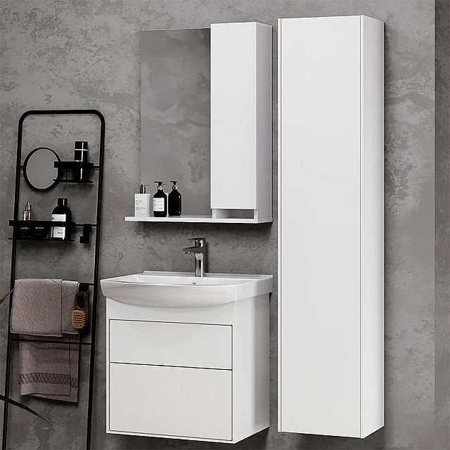 Шкаф Belux Клермонт ПН 35 белый глянцевый