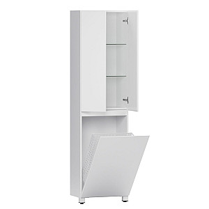 Шкаф Belux Неаполь П 50 К белый глянцевый