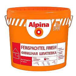 Шпатлевка Alpina Expert Feinspachtel Finish белая 15 кг