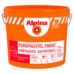 Шпатлевка Alpina Expert Feinspachtel Finish белая 4.5 кг
