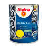Эмаль Alpina по ржавчине 3 в 1 RAL1021 желтая 0.75 л
