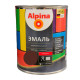 Эмаль универсальная Alpina глянцевая шоколадная 0.75 л