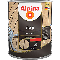 Лак Alpina палубный шелковисто-матовый 2.5 л