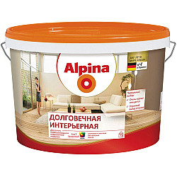 Краска Alpina Долговечная интерьерная База 3 прозрачная 4.7 л