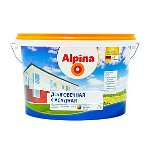 Краска Alpina Долговечная фасадная База 3 948106475 прозрачная 2.35 л