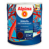 Грунт-эмаль Alpina быстросохнущая по ржавчине RAL 8017 шоколадная 2 кг