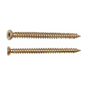 Шуруп по бетону 7.5*112 мм Starfix SMC2-99155-80 желтый цинк T30 80 шт