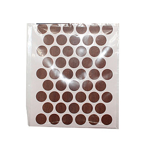 Заглушка самоклеющаяся Starfix SMF-106671 декоративная 14 мм орех светлый 50 шт