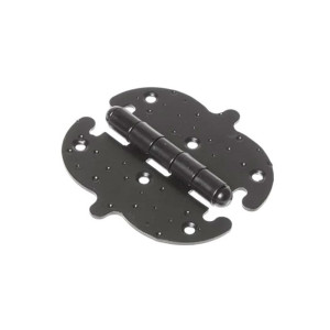 Петля Starfix SMP-85768-1 фигурная 110 мм черный матовый