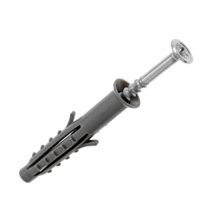 Дюбель-гвоздь с усом Starfix SMZ2-18216-10 6*40 мм полипропилен потай 10 шт