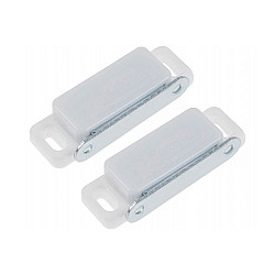 Защелка магнитная Starfix SMF-07528-2 74 мм белая 2 шт