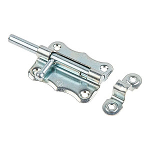 Шпингалет Starfix ЗТ2 SMP-66362-1 фигурный 60 мм белый цинк