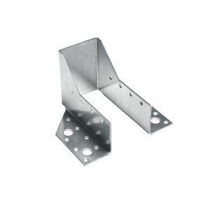 Опора бруса раскрытая Starfix SMP-62163-1 51*165*76 мм OBR R белый цинк