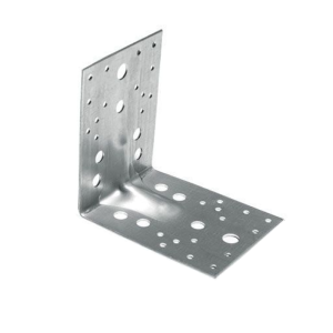 Уголок крепежный Starfix 47311-1 90*105*105 мм усиленный белый цинк