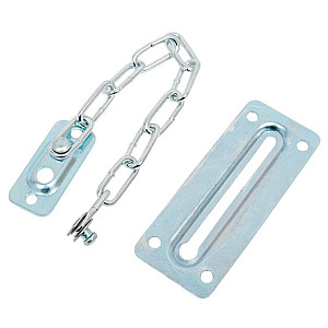 Цепочка дверная Starfix SMP-21946-1 100 мм белый цинк