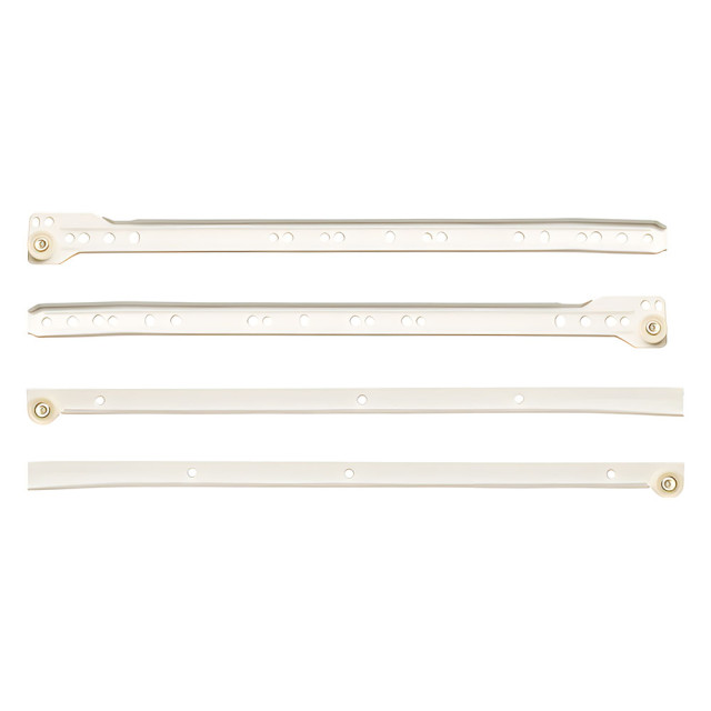 Направляющая роликовая Starfix DS10 SMF-10148 400 мм белая 2 шт