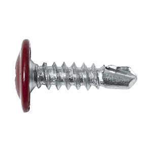 Саморез с прессшайбой 4.2*16 мм Starfix SMZ1-87144-50 цинк со сверлом RAL 3005 50 шт