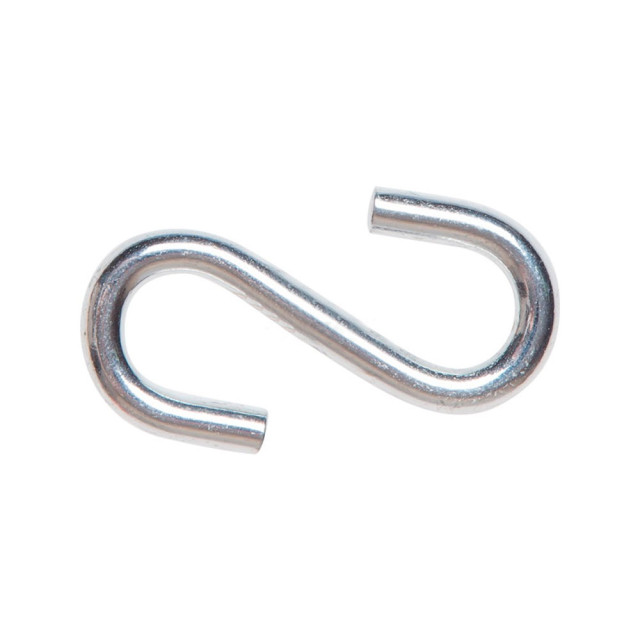 Крючок S-образный Starfix SMM1-33682-4 металлический 4 мм 4 шт