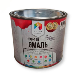 Эмаль Lida ПФ-115 синяя 2 кг