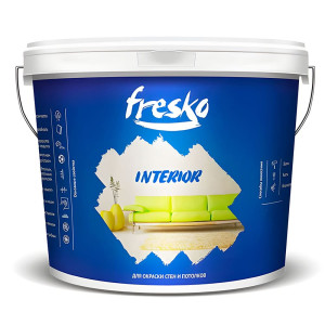 Краска Lida Fresko Interior для внутренних работ белая 2 л