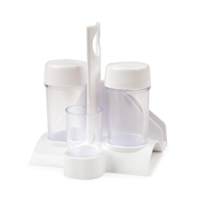 Набор для специй Berossi Рондо 10-14с ИК 05501000 снежно-белый