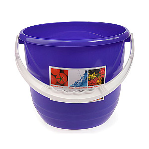Ведро Berossi Practic ИК 14939000 лазурно-синий 10 л