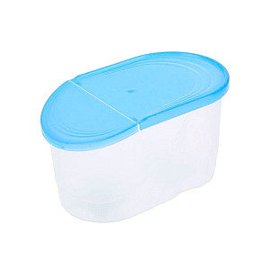 Емкость для сыпучих продуктов Berossi Wave ИК 34436000 джинс 1 л