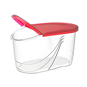 Емкость для сыпучих продуктов Berossi Wave ИК 34454000 сангрия 1 л