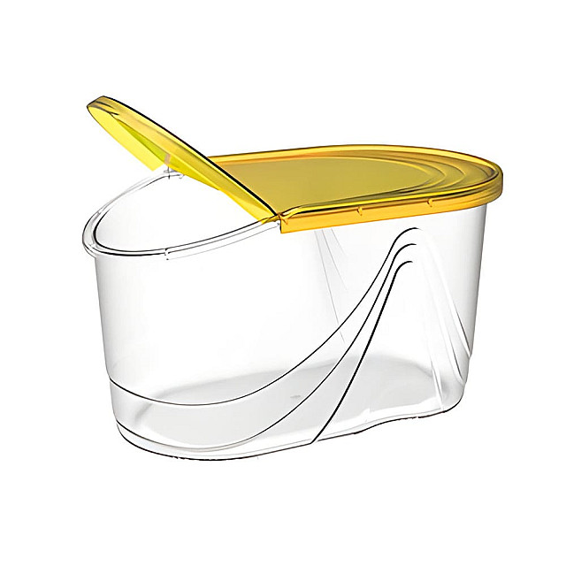 Емкость для сыпучих продуктов Berossi Wave ИК 34455000 лимон 1 л