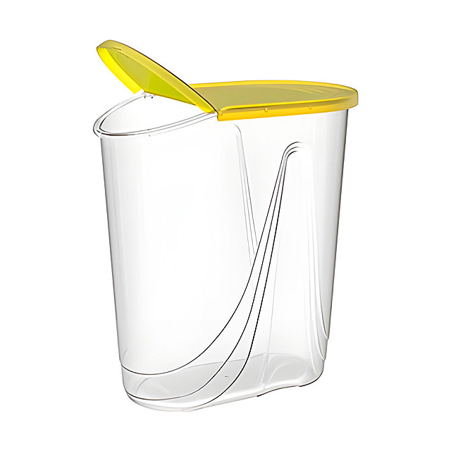 Емкость для сыпучих продуктов Berossi Wave ИК 34655000 лимон 2 л