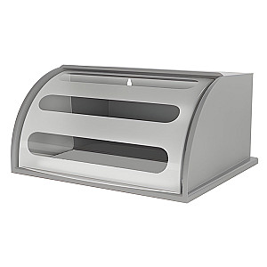 Хлебница Berossi Mulin ИК 23760000 серебро прозрачный