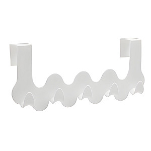 Вешалка Berossi Nomi АС 47701000 навесная на дверь снежно-белый