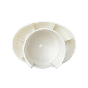 Контейнер для ватных дисков и палочек Berossi Zoy АС 86533000 слоновая кость