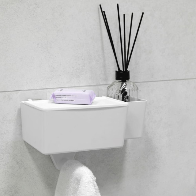 Полка для туалета Berossi Glomma АС 94001000 снежно-белый