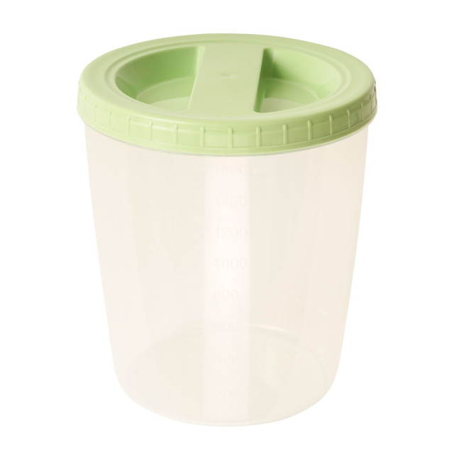 Банка Optimplast с завинчивающейся крышкой фисташковый 1.8 л