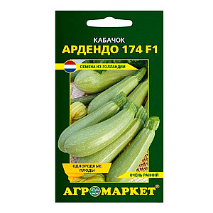 Кабачок Ардендо 174 F1 Агромаркет 5 шт