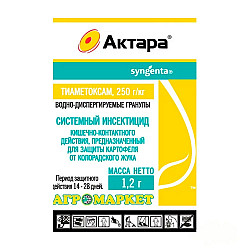 Инсектицид Syngenta Актара ВДГ 1.2 г