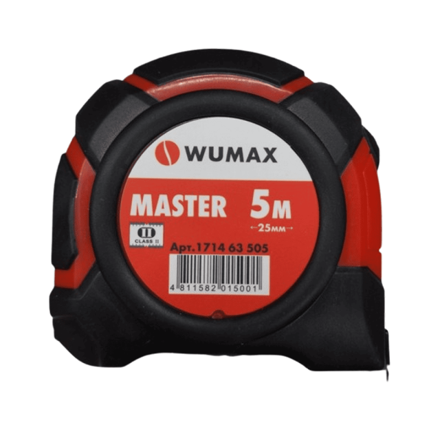 Рулетка Wumax Master 25 мм*5 м