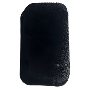 Губка для ухода за обувью черная