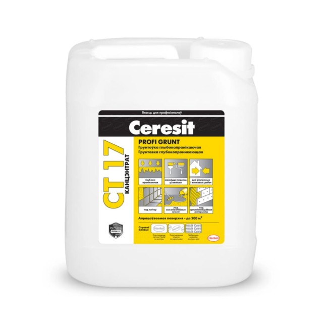 Грунтовка Ceresit CT 17 Profi Grunt концентрат 5 л