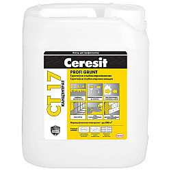 Грунтовка Ceresit CT 17 Profi Grunt 1223741 концентрат 10 л