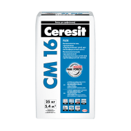 Клей для плитки Ceresit СМ 16 высокоэластичный 25 кг