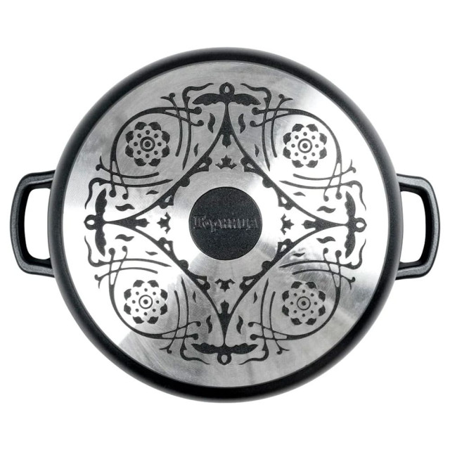 Жаровня Горница ж2832а 280/70 с крышкой 3.5 л